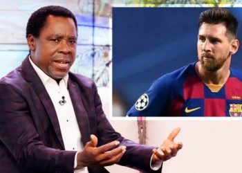 TB Joshua Warns Messi Against Leaving Barcelona With Bitterness