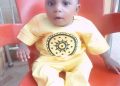 FWDR. EZE UCHENDU TAKES SON TO CHURCH FOR BAPTISM AND DEDICATION