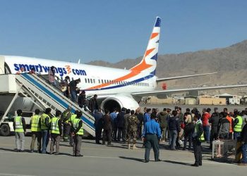 THOUSANDS BESEECH KABUL AIRPORT IN FRANTIC ATTEMPT TO FLEE FROM TALIBAN