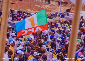 Mammoth crowd as Gov. Bello unveils Senatorial, Reps, Assembly candidates in Kogi State