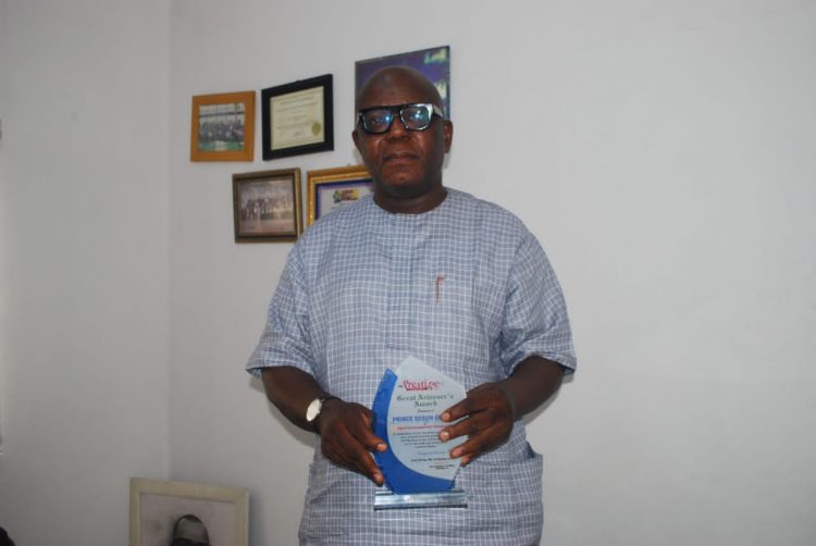 PRINCE ODUNTAN HONOURED AS PRESTIGIOUS MARITIME PERSONALITY