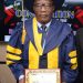 CHIEF DIKE AUSTIN KELLY BAGS HONORARY DOCTORATE DEGREE FROM AMERICAN EUROPEAN UNIVERSITY