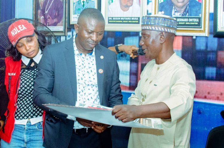 NDLEA MMI AIRPORT COMMAND CONFERRES AMBASSADOR STATUS ON FWDR. INNOCENT ABU