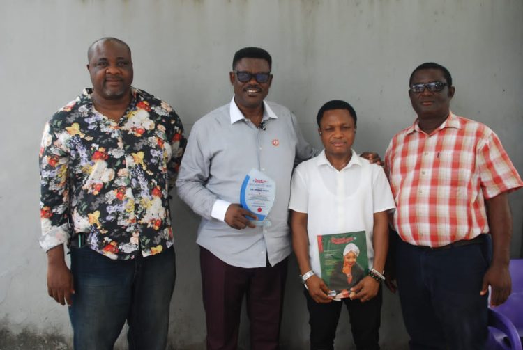 THE PRESTIGE BLENDED MAGAZINE HONOURS SIR JOHNNY UBAKA