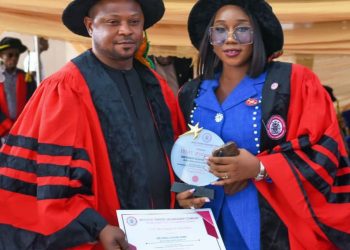 HON. CHIBUZO OGAMBA INDUCTED AS FELLOW, INSTITUTE OF TRANSPORT AND MANAGEMENT TECHNOLOGY