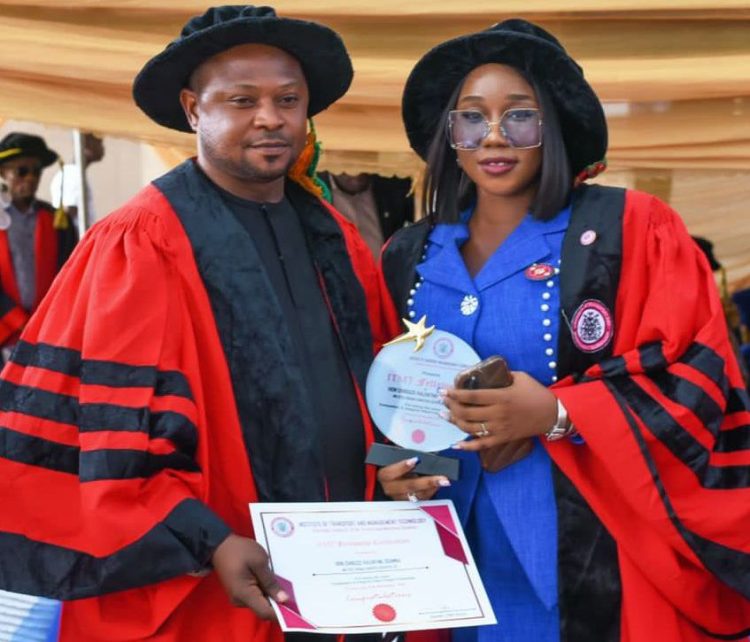 HON. CHIBUZO OGAMBA INDUCTED AS FELLOW, INSTITUTE OF TRANSPORT AND MANAGEMENT TECHNOLOGY