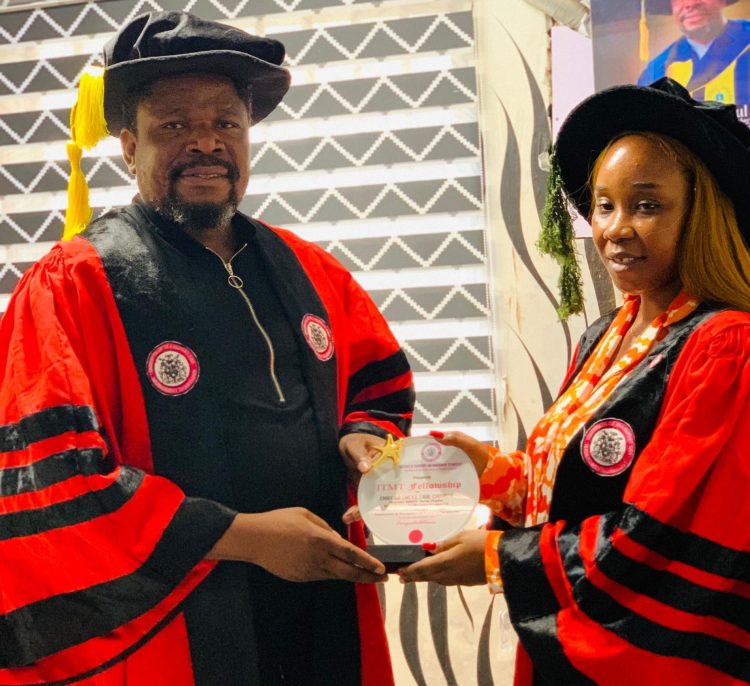 NAGAFF TINCAN CHAPTER CHAIR, CHIEDOZIE, INDUCTED AS FELLOW INSTITUTE OF TRANSPORT AND MANAGEMENT TECHNOLOGY