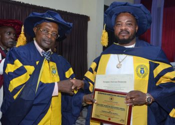 HIGH CHIEF ORAGWA CONFERRED WITH HONORARY DOCTORATE DEGREE BY EAU