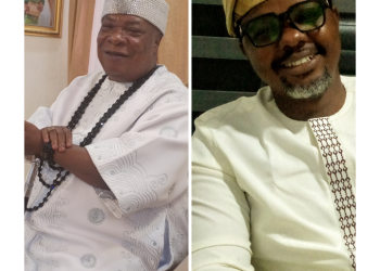 DR. AZEEZ MUSTAPHA PAYS COURTESY VISIT TO ASIMPIN PG, FOUNDER OF NAGAFF