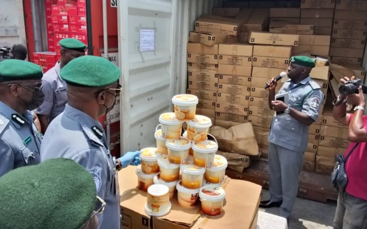 CUSTOMS APAPA COMMAND INTERCEPTS EXPIRED DRUGS, OTHER ITEMS WORTH OVER SIX BILLION NAIRA
