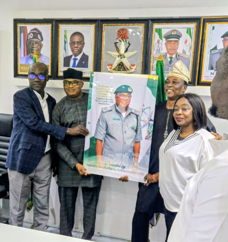 MARITIME JOURNALISTS HONOUR COMPTROLLER GAMBO ALIYU, COMMEND HIS LEADERSHIP INGENUITY